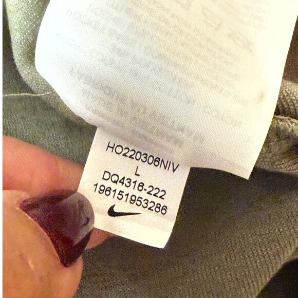 Nike Men’s Sportswear Tech Fleece Jogger Pants Green Size L - DQ4316-222 - Picture 10 of 12